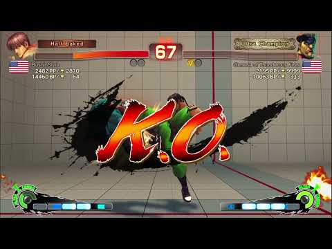 BushinStyle (Guy) Vs General Thunderous Fires (M.Bison) | USF4