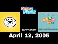 Spiffy Pictures Logo Baby Nick Jr Logo April 12 2005 Early Variant