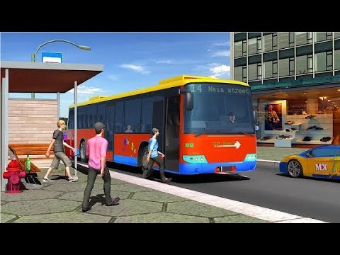 Real City Coach Offroad Bus 2019 Driving Simulator | Android gameplay | Hannu Games