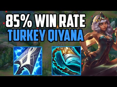 Meet 85% Win Rate Qiyana TOP LANE Player!