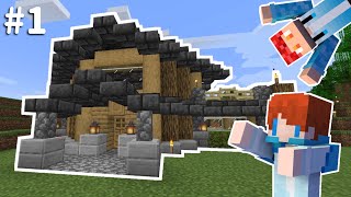 【Minecraft】#1 拠点作り！