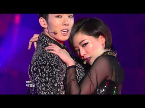 【TVPP】 Gain(Brown Eyed Girls) - 'Trouble Maker' with Jo Kwon,  가인(브아걸) - '트러블 메이커‘ with 조권 @2011 KMF