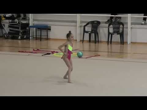 Torneo Rappresentativa  UISP - 20/11/22 -3° cat. Allieve Elite  - Ylenia Caretti.  corpo libero