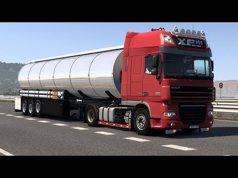 ETS2 1.40 - Euro Truck Simulator 2 - DAF XF 105 - Madrid (ES) to Sines (PT)