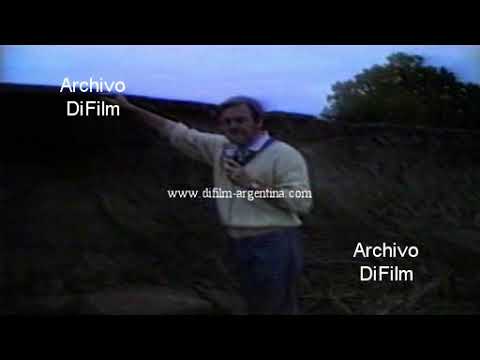 Desastre ecologico en San Carlos Minas - Poblado destruido por el temporal 1992