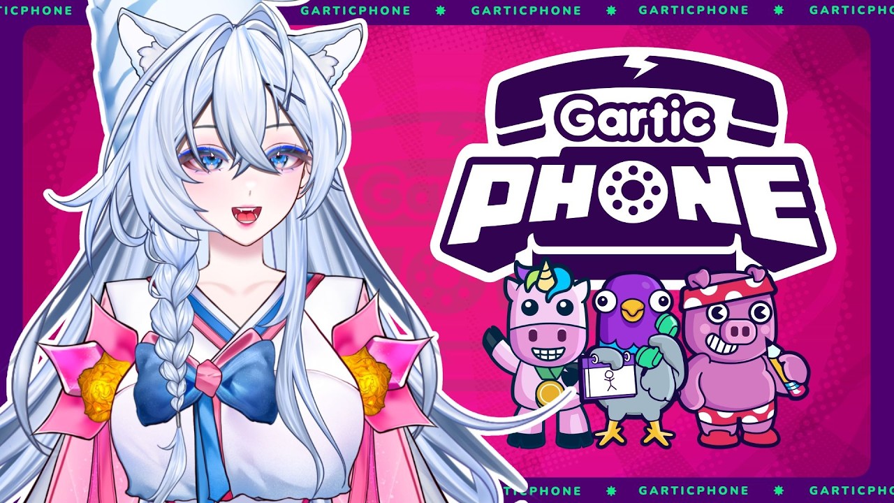 🔴【 Gartic Phone 】 Mari menggambar bersama gez!