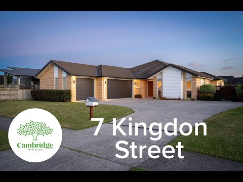 7 Kingdon Street, Cambridge, Waikato, 4房, 2浴, 独立别墅