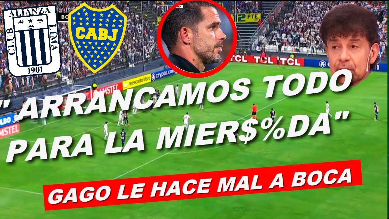 🔴(Relator Enojado Daniel Mollo) Alianza Lima 1 - Boca 0🔴. Copa Libertadores 2025