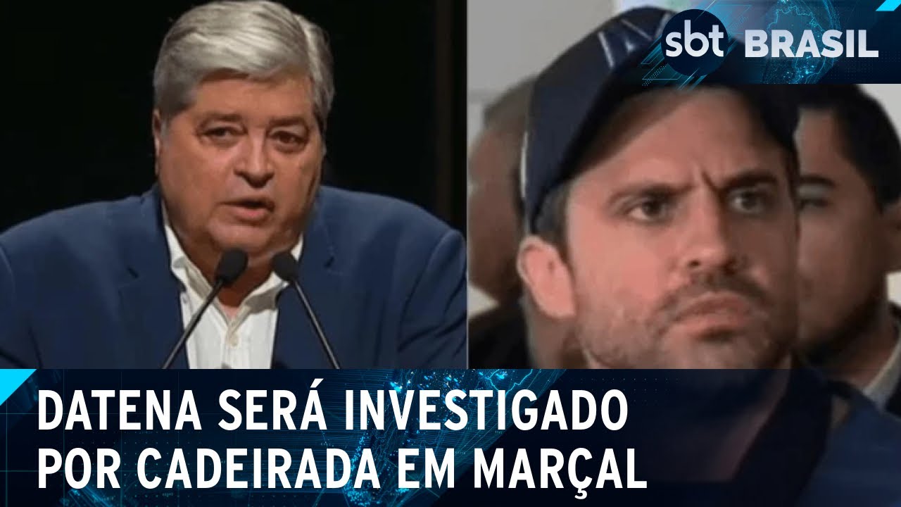 Polícia de São Paulo abre investigação contra Datena por agressão a Marçal | SBT Brasil (16/09/24)