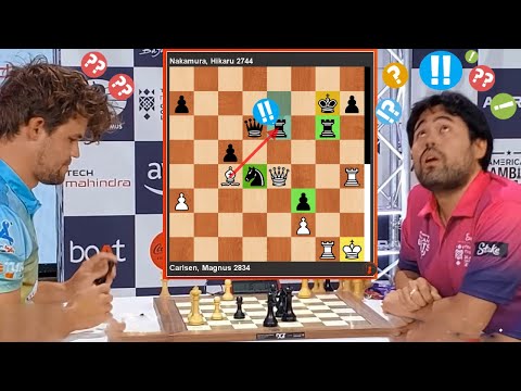 🎦 Magnus Carlsen vs Hikaru Nakamura | Global Chess League 2024  #hikarunakamura #magnuscarlsen