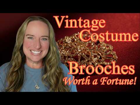 Hidden Gems: Vintage Brooches That Sell for BIG Money