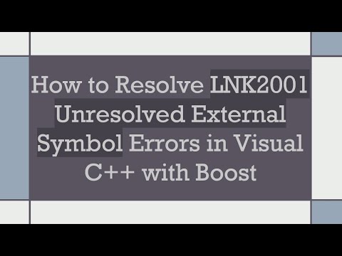 C Linker Error Lnk2001