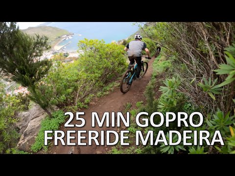 25 MIN FREERIDE MADEIRA GOPRO SICKEST TRAILS