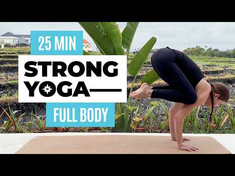 25 MINUTE FLOW TO CROW | Bakasana Peak Pose Yoga Class — Slow Build to Crow Pose Arm Balance Flow 🐦
