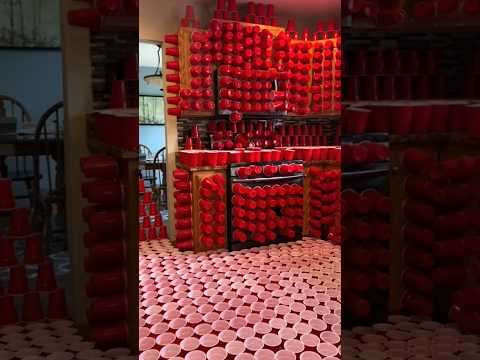 Covering My Parents Kitchen In Red Solo Cups