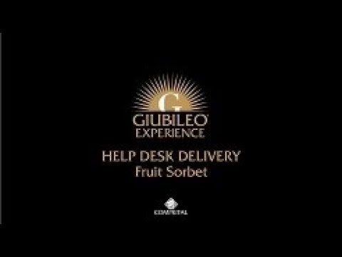 Giubileo Experience Gelato - Sorvete de frutas para entrega - versão em inglês