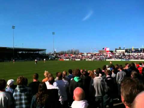 Quick Boys - V.V. Noordwijk (9 april 2011) laatste fluitsignaal sfeerimpressie