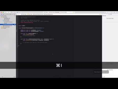 Quick Tip - Xcode Navigator Keyboard Shortcuts
