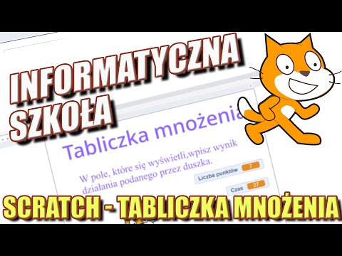 Scratch - Tabliczka mnożenia