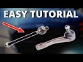 HOW TO REPLACE TIE RODS EASY STEP BY STEP