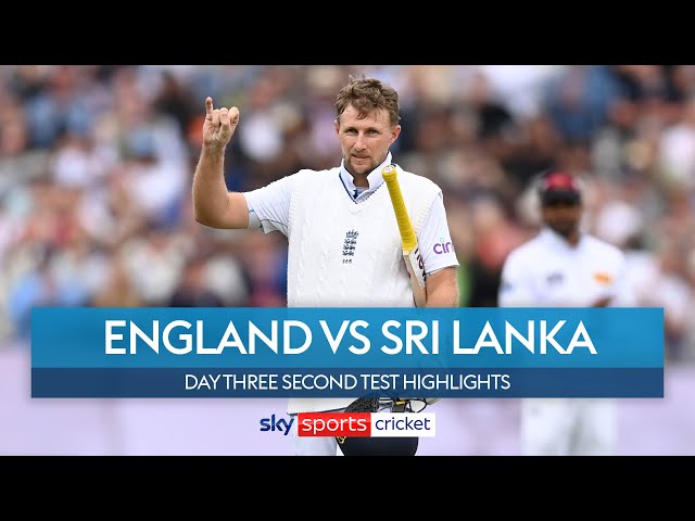 Joe Root makes history with 34th century | England vs Sri Lanka | Day Three Second Test Highlights Joe Root makes history with 34th century | England vs Sri Lanka | Day Three Second Test Highlights