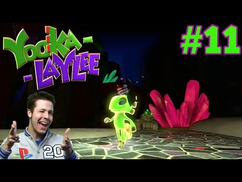 Yooka-Laylee Gameplay (PS4) Part 11 - Gloomy Gem Grotto