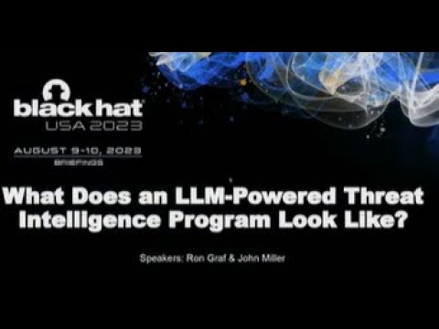 What Does an LLM-Powered Threat Intelligence Program Look Like?