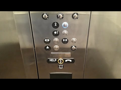 ThyssenKrupp Endura MRL Hydraulic elevator @ City Furniture Mall at Wellington Green, Wellington FL