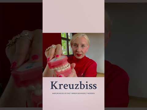 Was ist ein Kreuzbiss und wie wird er behandelt?