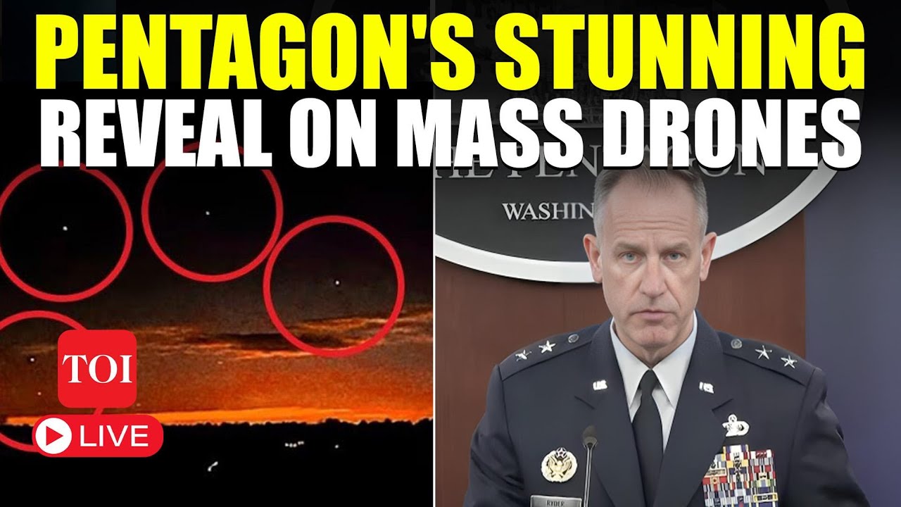 Pentagon LIVE: 'Drone Busters' At NJ Military Sites Amid Alarming Sightings; Gen. Ryder Explains