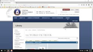 Using the CIA World Factbook