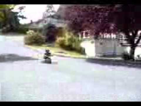 pocketbike unfall xD