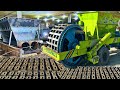 Manufacturing Process of Bricks Making Machine With  4 Moulds Rows || Mobile Bricks Machine DEFAULT Thumbnail
