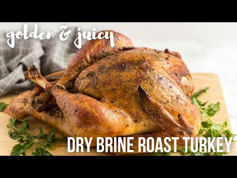 Garlic Brown Sugar Dry Brine Turkey: The BEST Roast Turkey! | The Recipe Rebel