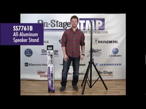 On-Stage All-Aluminum Speaker Stand image 2