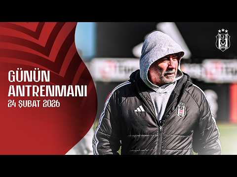 Kocaelispor Maçı Hazırlıklarına Başladık 🦅 | Beşiktaş Günün Antrenmanı | 24 Şubat