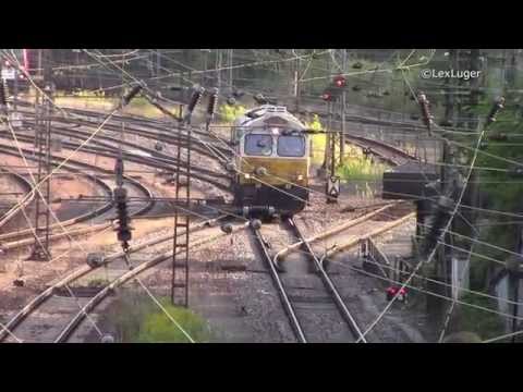 Euro Cargo Rail 77023 (BR 266) in Saarbrücken beim Rangieren