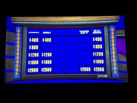 Double Jeopardy (6/19/19) Teen Tournament (II) Day 3/10, 3rd Daily Double...easy clue??