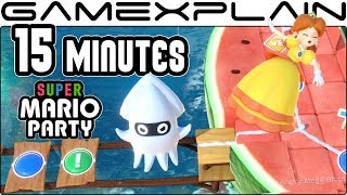 15 Minutes of Super Mario Party's Classic Board Mode DIRECT FEED Gameplay (Nintendo Switch)