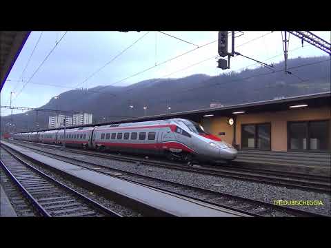 FRECCIARGENTO ETR 610 PARTE DA CHIASSO. 7 - 2 - 2016.
