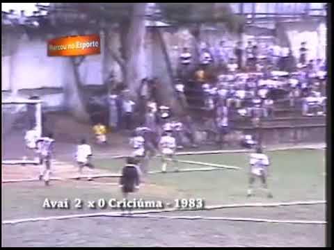 Avaí 2x0 Criciúma (17/04/1983) - Catarinense 1983