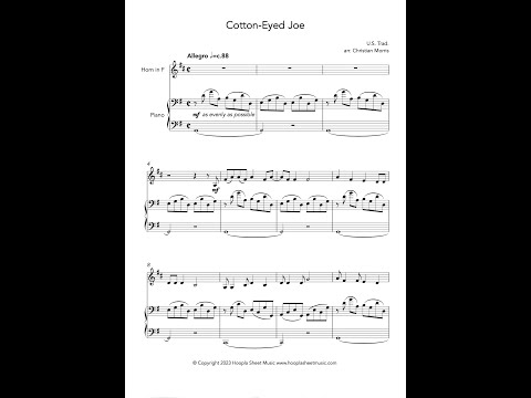 Cotton-Eyed Joe (French Horn and Piano)