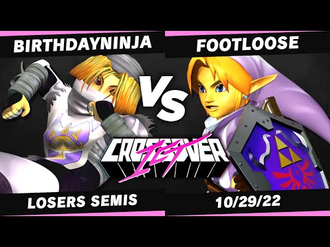 Crossover ICT #2 - Birthdayninja (Sheik) Vs. Footloose (Link, Fox) - Losers Semis