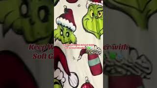 Cozy Up This Winter with the Softest Grinch Blanket! #grinch #winter #christmas
