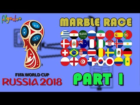 2018 Russia Marble Race World Cup - Part 1