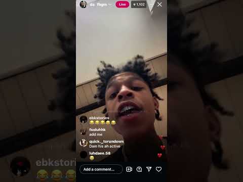 Fbg live dissing BFG Baandz & self snitches about shooting at him & disses 223Tre & BFG Straap