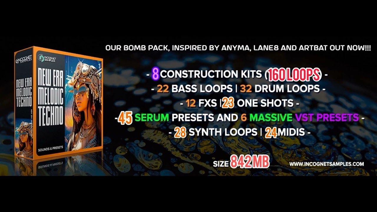 Best Melodic Techno Sample Pack [ANYMA and ARTBAT Sounds & Presets]