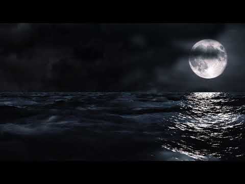Moon over the Sea HD live wallpaper
