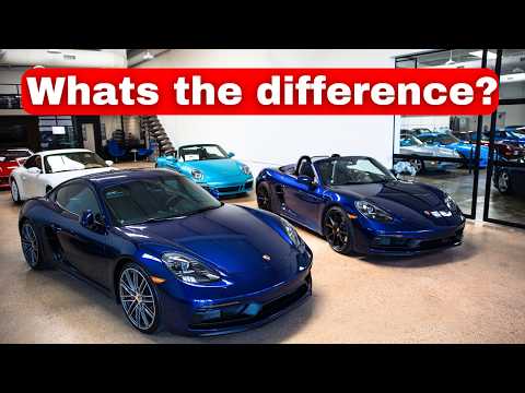 Thumbnail for Which Porsche 718 GTS Should YOU Buy? - Porsche Cayman vs Porsche Boxster by Porsche, video, Car, Porsche 718, vide, video i, Porsche Boxster, Porsche Boxster and Cayman