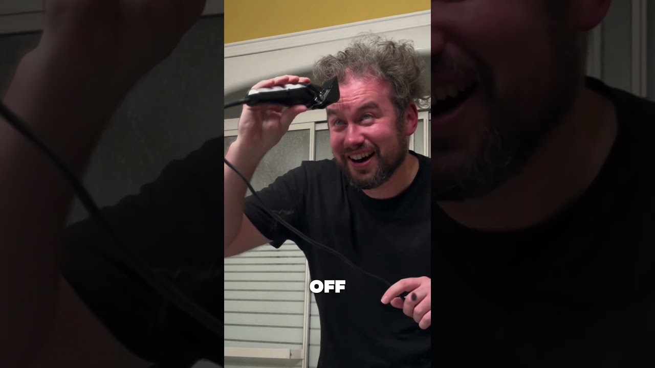 Shaving My Head BALD - No MORE BALDING!